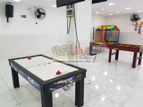 Mesa De Air Game Aero Hockey Play Profissional Shopping